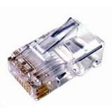 Cables Unlimited 100Pk RJ45 Solid Connector