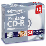 Memorex 52x CD-R Media
