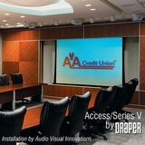 DRAPER, INC. Draper Access Series V Electrol Projection Screen