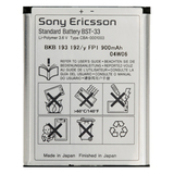Sony Ericsson BST33 Cell Phone Battery - BST33