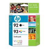 HP 92/93 Combo Pack Color Ink Cartridge C9513FC#140