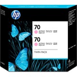 HP No. 70 Twin Pack Light Magenta Ink Cartridge For Z2100 and Z3100 Printers