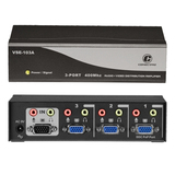 CONNECTPRO Connectpro VSE-103A, 3-port 400MHz Video/Audio Splitter