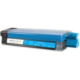 Media Sciences High Capacity Cyan Toner For OKI C3100 and C3200 Printers