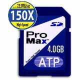 Atp ProMax 4GB Secure Digital High Capacity Card Class 6
