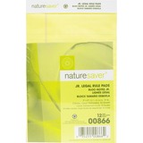Nature Saver Recycled Legal Ruled Pad