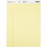 Nature Saver Recycled Legal Ruled Pads