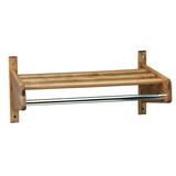 Generations Wood Shelf Garment Wall Rack