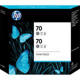HP No. 70 Twin Pack Grey Ink Cartridge For Z3100 Series Printers