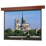 DA-LITE Da-Lite Designer Electrol Mahogany Veneer Projection Screen