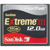 SanDisk Extreme III 12GB CompactFlash Card