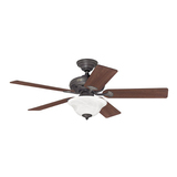 image of Hunter Fan The Brookline 22465 Ceiling Fan - 5 Blades - 52