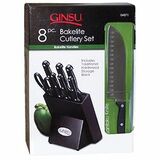 DouglasQuikut Ginsu 8-Piece Bakelite Traditional Block Set
