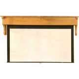 DRAPER, INC. Draper Silhouette Series M Manual Wall and Ceiling Projection Screen