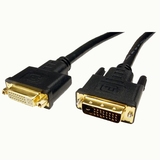 Cables Unlimited 6ft DVI D Digital Dual Link Extension Cable Male to Female