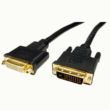 Cables Unlimited 15ft DVI D Digital Dual Link Extension Cable Male to Female