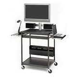 Bretford TC12FCFF-BK Presentation Cart