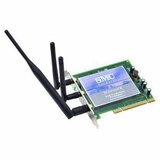 SMC EZ Connect SMCWPCI-N Draft 802.11n Wireless PCI Adapter