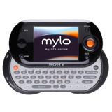 Sony mylo COM-1/W 1GB Personal Communicator - Audio Player, Video Player, Photo Viewer - 2.4" Color LCD - Black