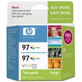C9349FN#140 - HP No. 97 Twinpack Tri-color Ink Cartridge