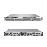 Supermicro SuperServer 6015T-INFV Barebone System - Intel 5000P - LGA771 Socket - Xeon (Quad Core), Xeon (Dual Core) - 1333MHz, 1066MHz, 667MHz Bus Speed - 32GB Memory Support - Gigabit Ethernet - 1U Rack