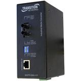 Transition Networks Industrial Fast Ethernet to Fiber Media Converter