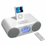 Teac GR-7I-W iPod Clock Radio - LCD
