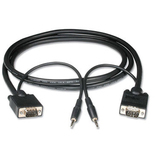 Cables To Go Monitor Cable with Audio