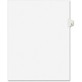 Kleer-Fax Legal Individual Letter Index Divider