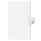 Kleer-Fax Legal Individual Number Index Divider