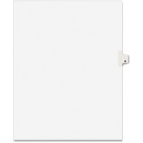 Kleer-Fax Legal Individual Letter Index Divider