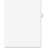 Kleer-Fax Legal Individual Letter Index Divider