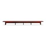 "Mayline Tiffany Corsica Conference Table - Boat - 29.5"" x 360"" x 54"" x 2"" - Wood - Sierra Cherry"