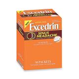 Acme Excedrin Sinus Headache Tablets - Sinus Pain, Headache, Nasal Congestion - 50 / Box