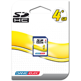 DANE ELECTRONICS Dane-Elec 4GB Secure Digital Card