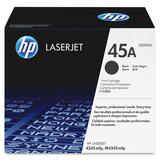 HP No. 45A Black Toner Cartridge - Q5945AG