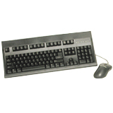 KEYTRONIC Keytronic E03601U2M Keyboard and Mouse