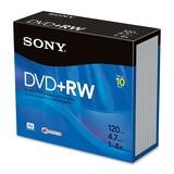 Sony 8x DVD+RW Media - 10DPW47L2