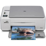 HP Photosmart C4240 Multifunction Photo Printer - Color Inkjet - 30 ppm Mono - 23 ppm Color - 4800 x 1200 dpi - Printer, Copier, Scanner