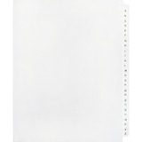 Kleer-Fax Legal 90000 Series Printed A - Z Exhibit Index Divider