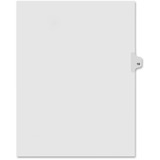 Kleer-Fax Legal 80000 Series Printed 10 Exhibit Index Divider