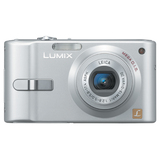 Panasonic Lumix DMC-FX10 Digital Camera - Silver - 6 Megapixel - 16:9 - 4x Digital Zoom - 2.5" Active Matrix TFT Color LCD