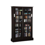 22135382 - Atlantic Windowpane Sliding Glass Door Cabinet