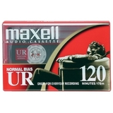 Maxell UR Type I Audio Cassette - 2 x 120Minute - Normal Bias