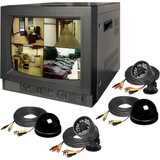 Security Labs SLM426C 14' Color Quad Observation System
