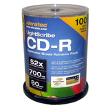 Aleratec LightScribe 52x CD-R Media