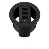 Belkin 4 Port 2 inch In-Desk USB Hub