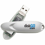 EDGE Tech 1GB DiskGO! Secure USB2.0 Flash Drive - (ReadyBoost)