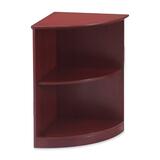 BOOKCASE;2 SHLF;1/4RND;CY