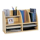 Safco 8-Compartment Desktop Organizer - 15.5" x 26" x 9.75" - 8 Compar - 9417MO